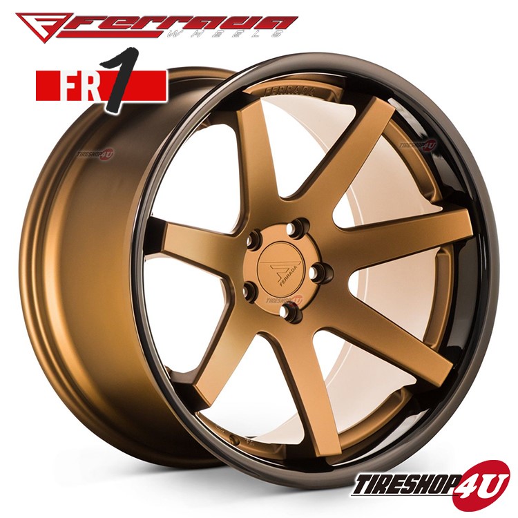 Ferrada wheels FR1 20x9.0J 5/120 ET35 マットブロンズ/SS グロス